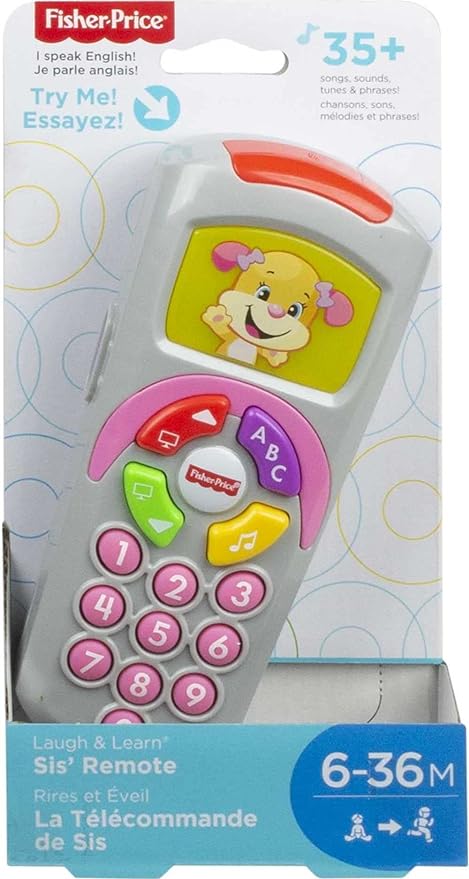 Fisher Price Laugh & Learn Puppys Remote Pink