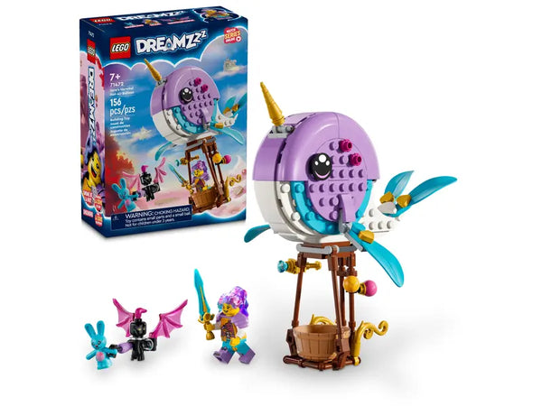 LEGO DREAMZzz 71472 Izzie's Narwhal Hot-Air Balloon