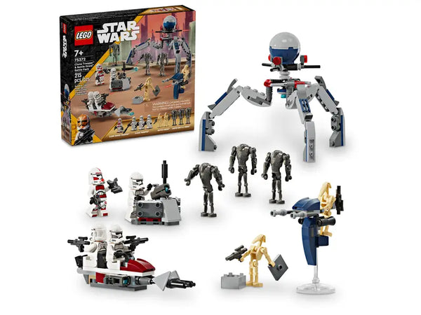 LEGO Star Wars 75372 Clone Trooper & Battle Droid Battle Pack