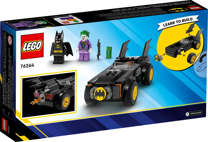 Lego batmobile pursuit of deals the joker