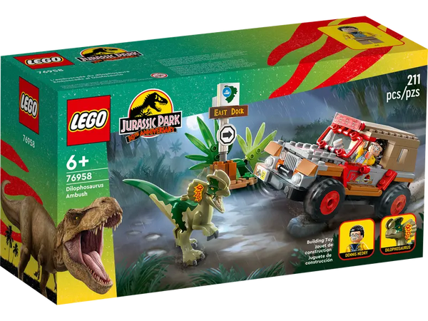 LEGO Jurassic 76958 Dilophosaurus Ambush