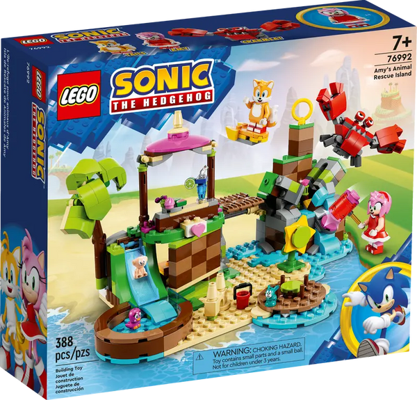 LEGO SONIC 76992  Amy's Animal Rescue Island