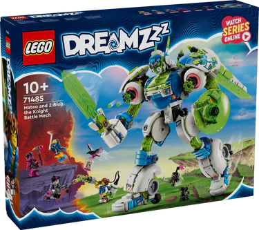 LEGO DREAMZzz 71485 Mateo and Z-Blob the Knight Battle Mech