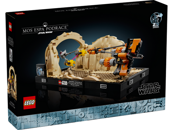 LEGO Star Wars 75380 Mos Espa Podrace Diorama