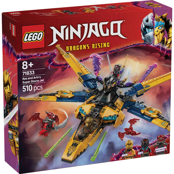 LEGO NINJAGO 71833 Ras and Arin's Super Storm Jet