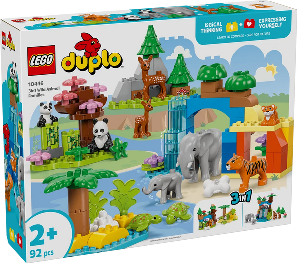 LEGO DUPLO 10446 3in1 Wild Animal Families