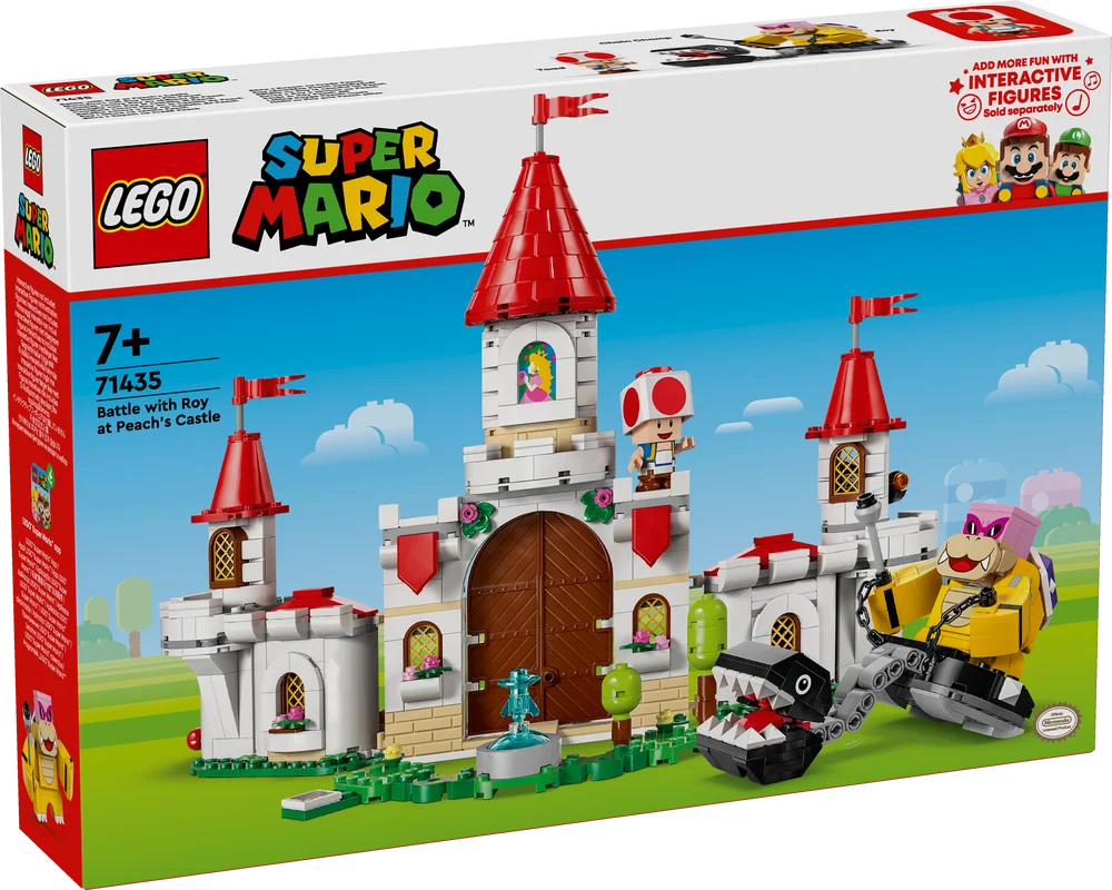 LEGO Super Mario 71435 Battle with Roy at Peach's Castle – Toys101