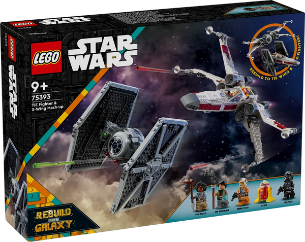 LEGO Star Wars 75393 TIE Fighter & X-Wing Mash-up