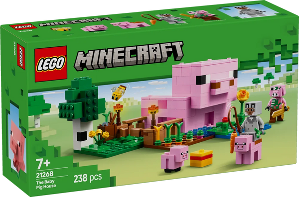 LEGO Minecraft 21268 The Baby Pig House