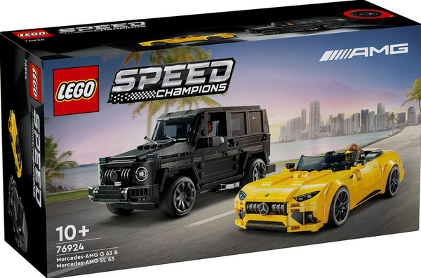 LEGO Speed Champions 76924 Mercedes-AMG G 63 & Mercedes-AMG SL 63