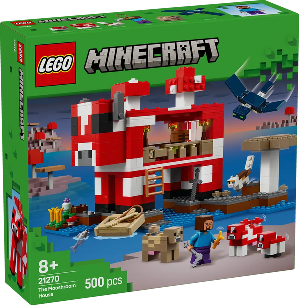 LEGO Minecraft 21270 The Mooshroom House