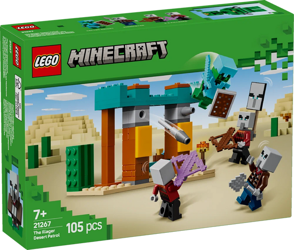 LEGO Minecraft 21267 The Illager Desert Patrol