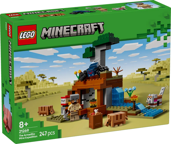 LEGO Minecraft 21269 The Armadillo Mine Expedition