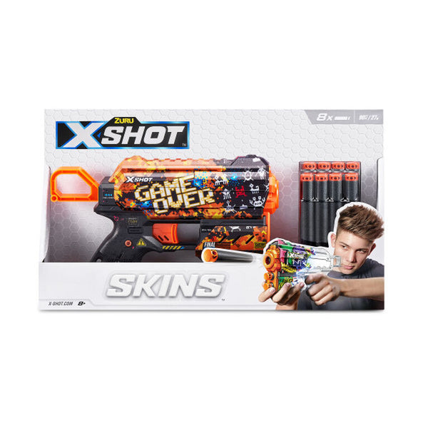 Zuru X-Shot Skins Flux Dart Blaster - Game Over