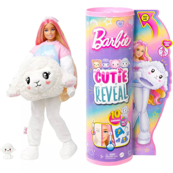 Barbie Cutie Reveal Cozy Cute Tees Series Lamb Doll