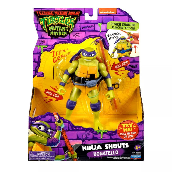 Teenage Mutant Ninja Turtles: Mutant Mayhem Ninja Shouts Donatello Action Figure