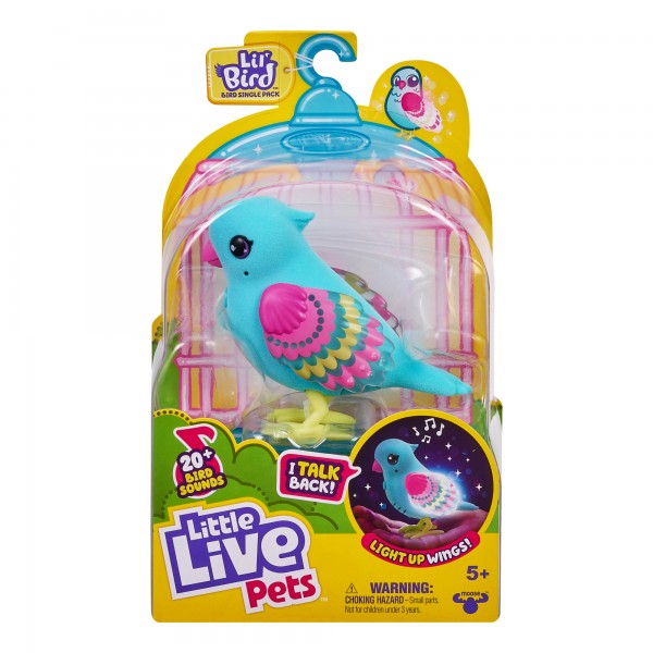 Little Live Pets Lil Bird S13 Single Blue