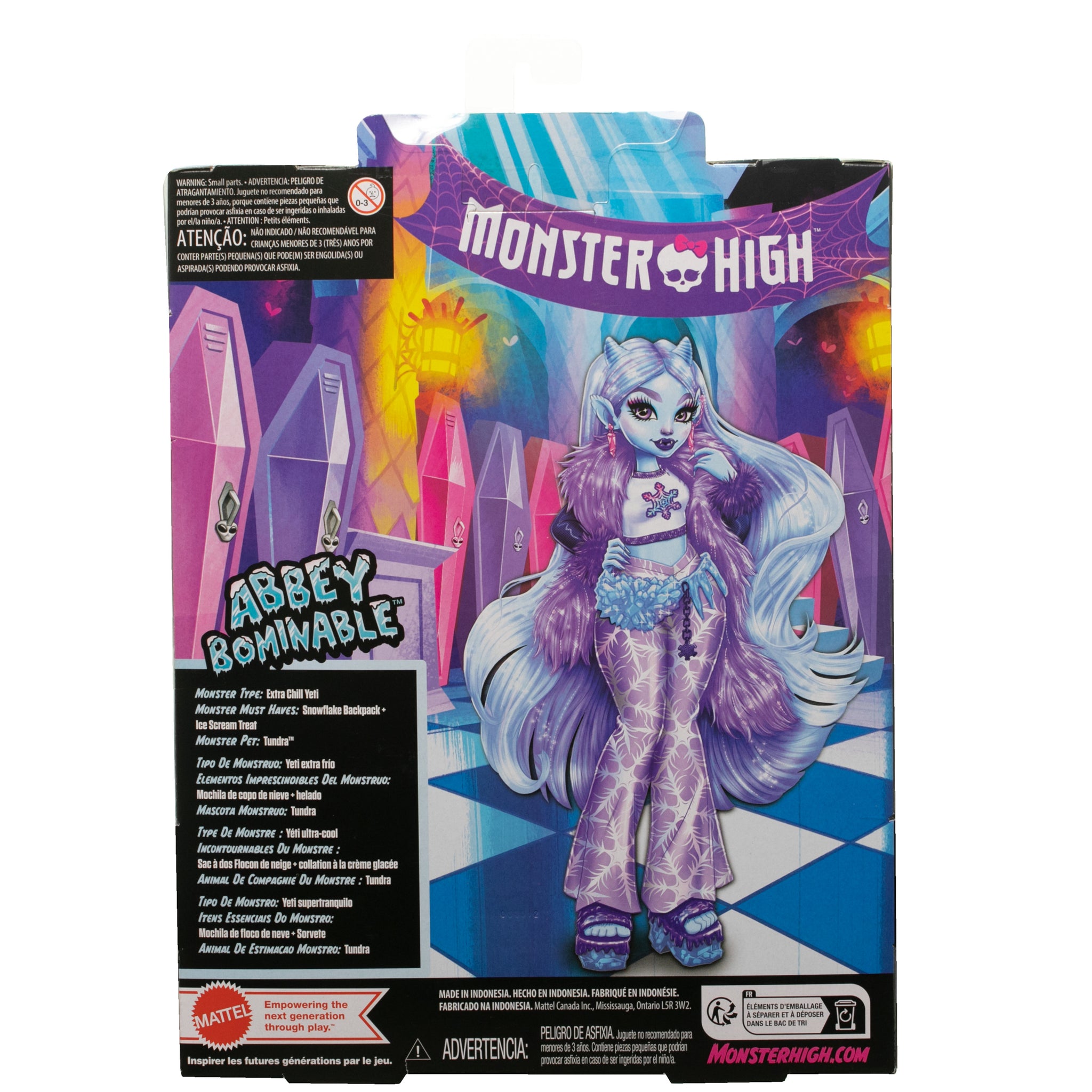 Mattel Monster High hotsell Abbey Bominable ghouls rule