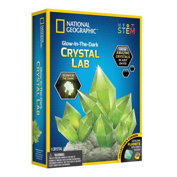 National Geographic Glow-in-the-dark Crystal Lab