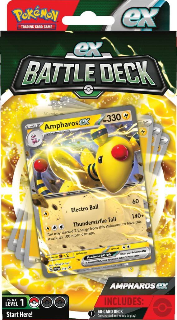 POKÉMON TCG V Battle Deck Ampharos & Lucario