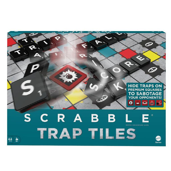 Scrabble Trap Tiles Board Game