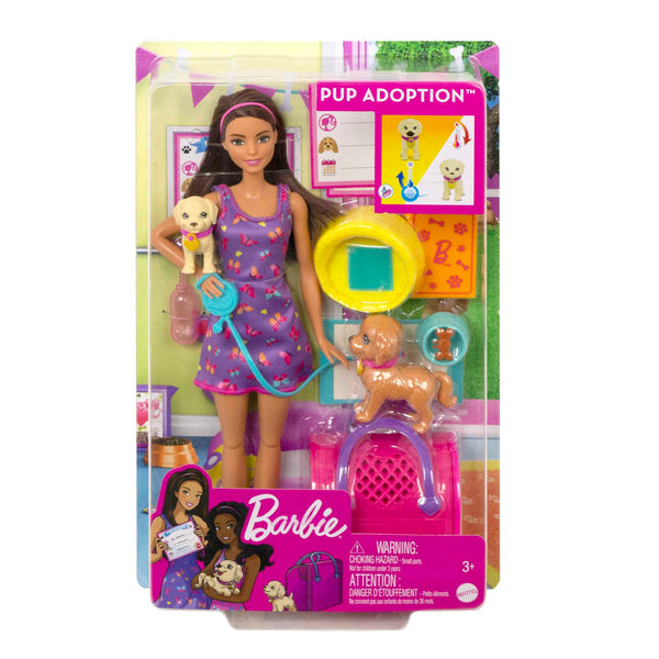 Barbie Pup Adoption Playset