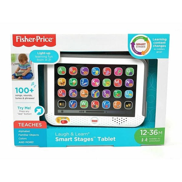 Fisher Price Laugh & Learn Smart Stages Tablet Grey