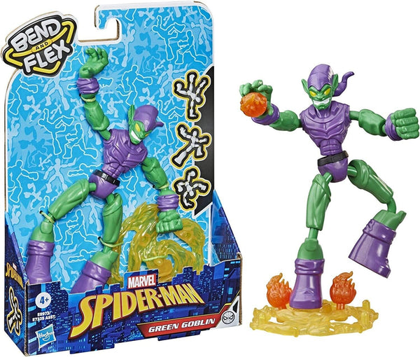 Marvel Spider-Man Bend and Flex Green Goblin Action Figure