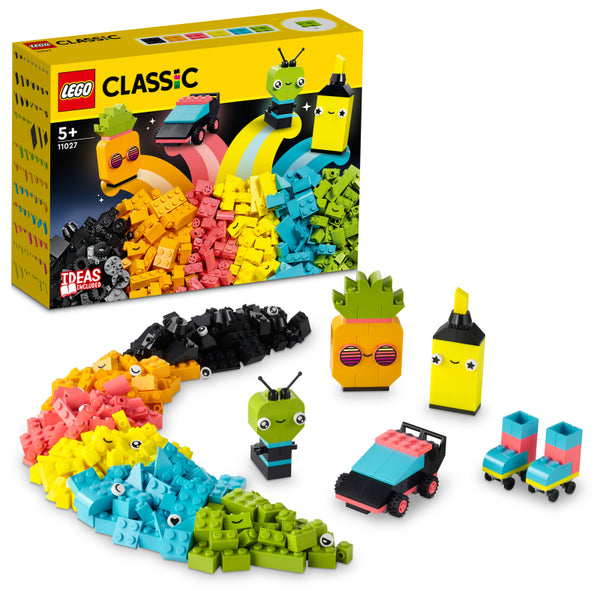 LEGO CLASSIC 11027 CREATIVE NEON FUN