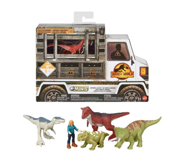 Jurassic World Domination Mini Carnotauro Clash Pack