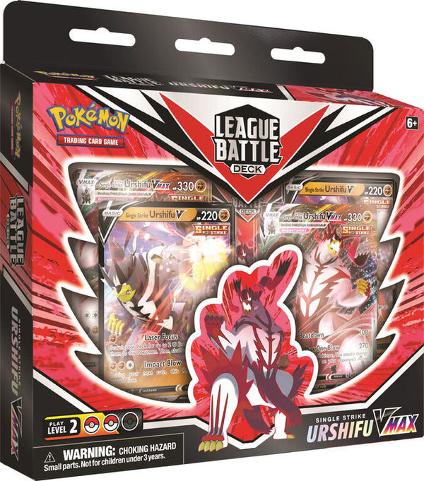 Pokemon League Battle Deck Rapid Strike Urshifu Assorted