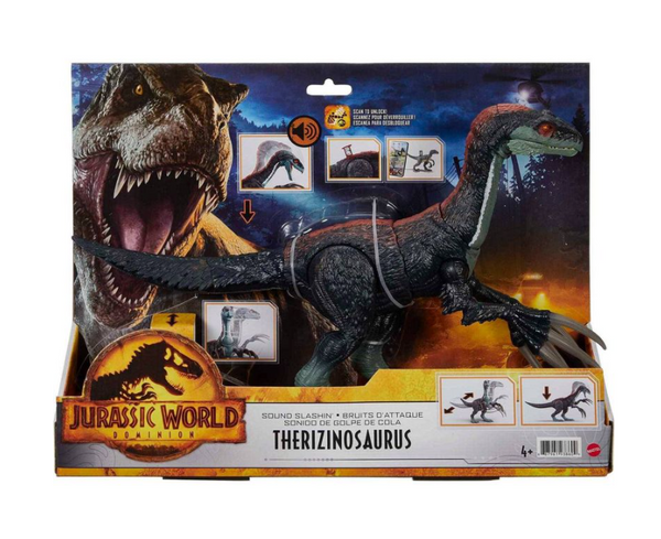 Jurassic World Sound Slashin Therizinosaurus