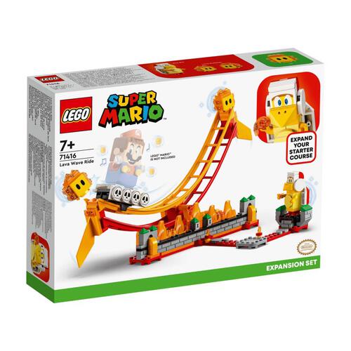 LEGO 71416 SUPER MARIO LAVA WAVE RIDE EXPANSION SET