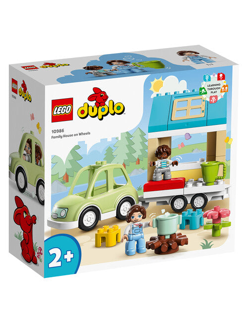 LEGO DUPLO 10986 FAMILY HOUSE ON WHEELS