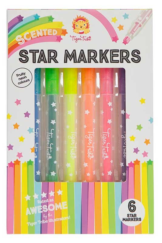 Tiger Tribe Scented Star Markers - Tiger Tribe - Toys101