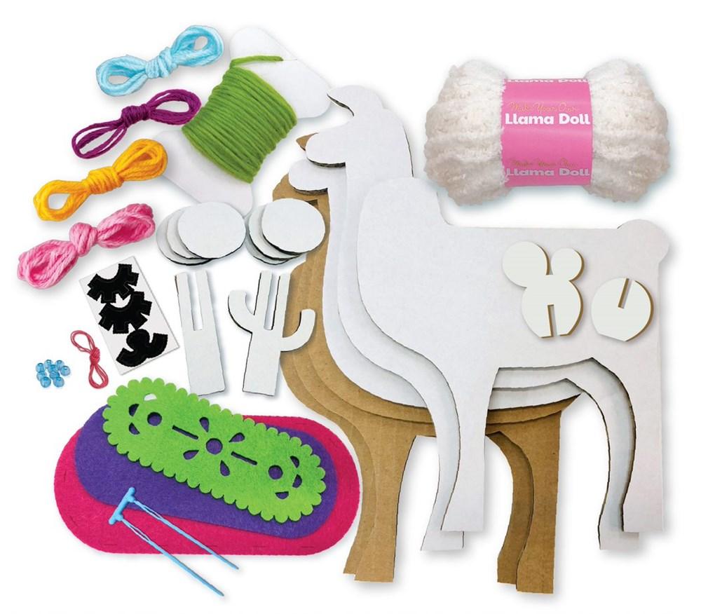 4M Kidz Maker Make Your Own Llama Doll - 4M - Toys101