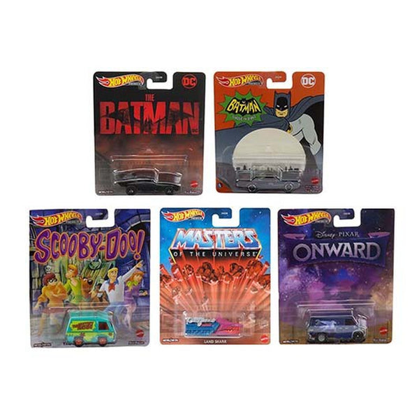 Hot Wheels Retro Entertainment 2022 (Complete Set Of 5) DMC55-957G