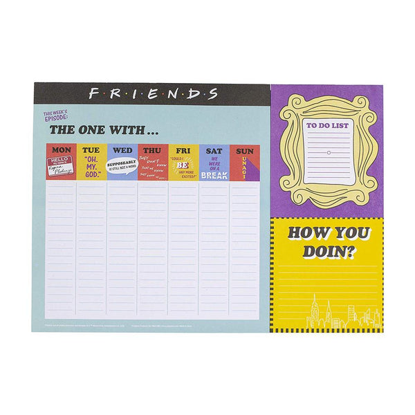 Friends Weekly Desk Planner