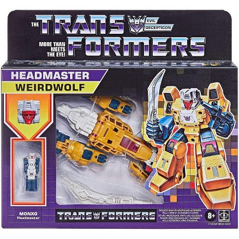 TRANSFORMERS HEADMASTER WEIRD WOLF