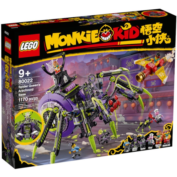 LEGO Monkie Kid 80022 Spiders Queen's Arachnoid - Toys101