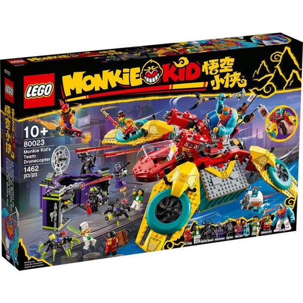 LEGO Monkie Kid 80023 Monkie Kid's Team Dronecopter - Toys101