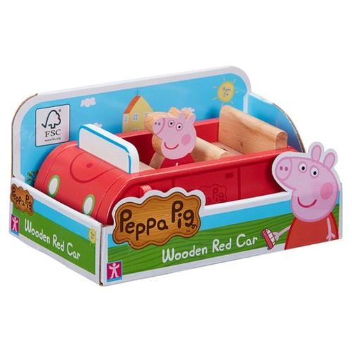 Peppa Pig Wood Play Family Car