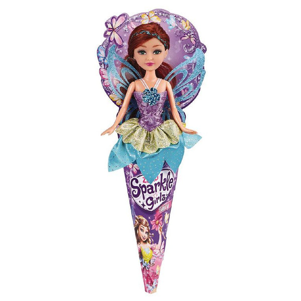 Zuru Sparkle Girlz Fairy Cone Dolls Assorted Colours/Styles