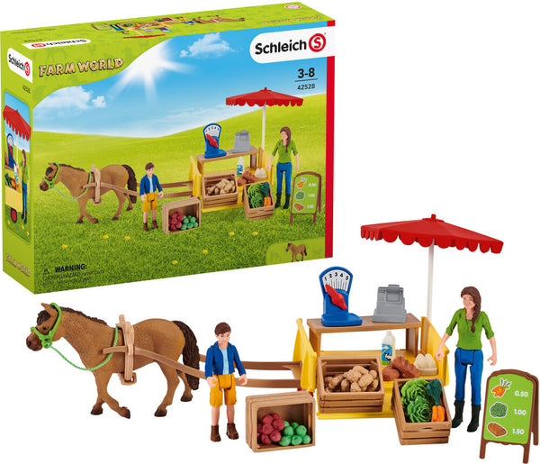 Schleich Farm World Sunny Day Mobile Farm Stand