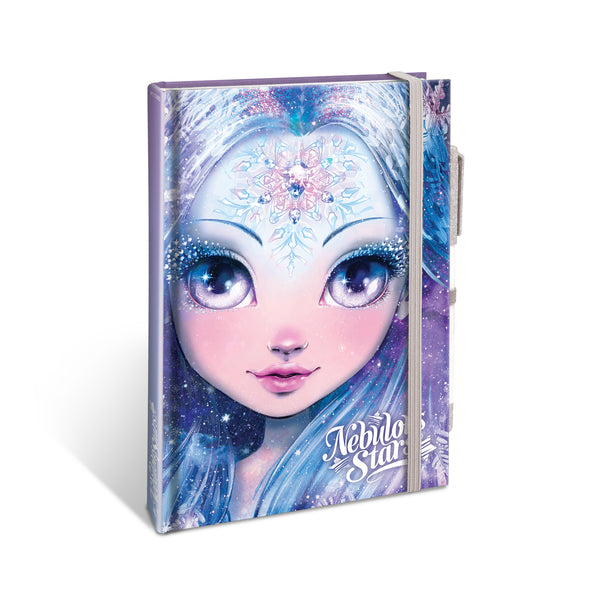 Nebulous Stars Deluxe White Notebook iceana