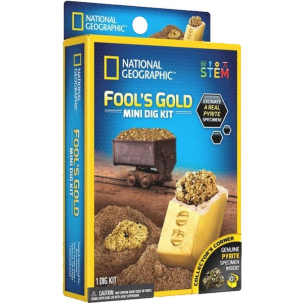 National Geographic Fools Gold Mini Dig Kit