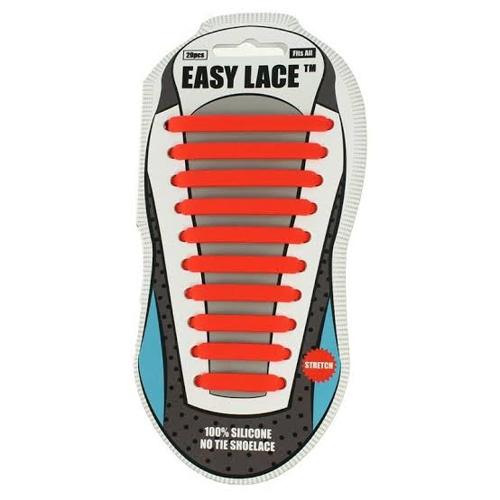 Easy Lace Shoelace Red