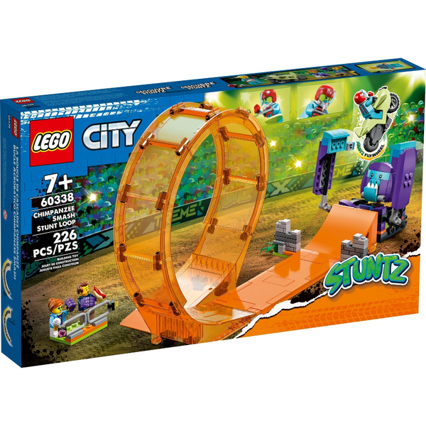 LEGO City 60338 Smashing Chimpmanzee Stunt Loop