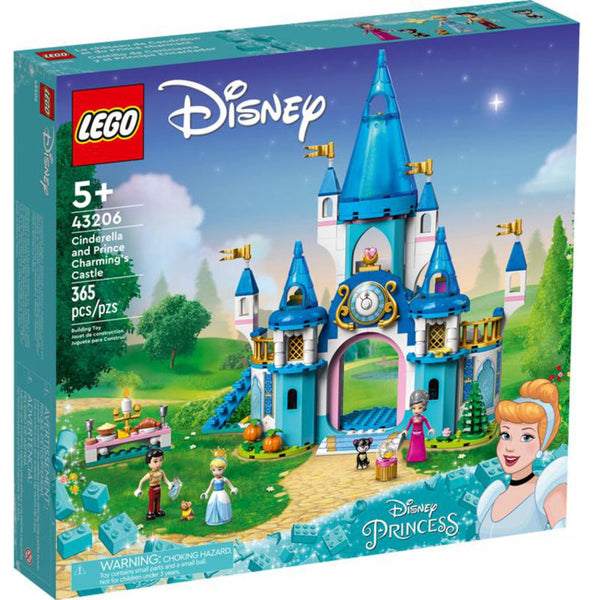 LEGO Disney 43206 Cinderella and Prince Charming's Castle