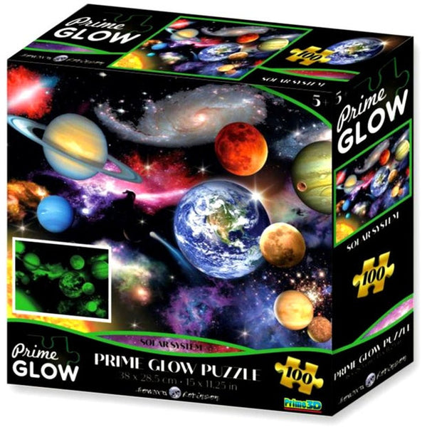 Prime 3D Puzzle Prime Glow Solar System (100pc)